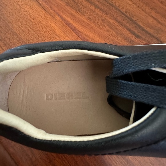 DIESEL 'S-MUSTAVE' SNEAKERS size 9 black - Picture 7 of 9